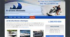 Desktop Screenshot of extremewaterrentals.com