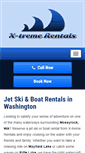 Mobile Screenshot of extremewaterrentals.com
